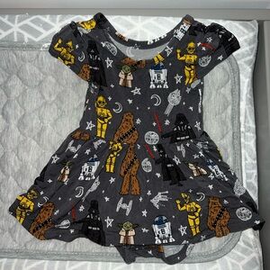 Little Sleepies Star Wars Skater Dress with Bodysuit